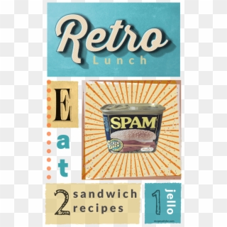 Retro Lunch, Spam & Jello - Música Retro Clipart