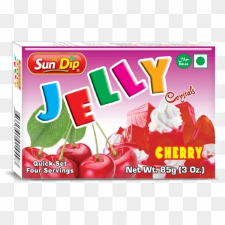 Sundip Cherry Jello - Halal Jello Clipart