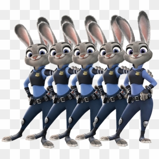 Judy Hopps And Her Girlfriend Judy Hopps And Her Girlfriend - Zootopia Characters Clipart