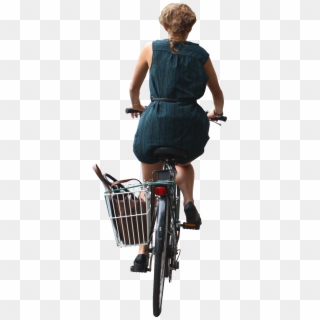 People Png, Tree People, People Cutout, Cut Out People, - Person On Bike Png Back Clipart