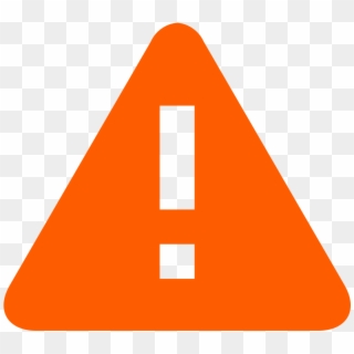 Oojs Ui Icon Alert-warning - Orange Triangle Clipart