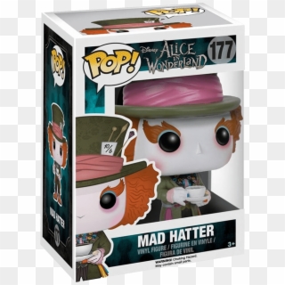 Funko Pop Disney Alice In Wonderland Mad Hatter - Mad Hatter Funko Pop Clipart