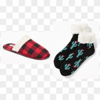 Old Navy Cozy Slippers - Sock Clipart