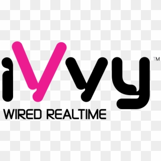 Pink Logo Wired Hires - Ivvy Clipart