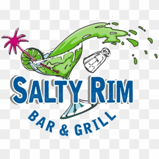 Salty Rim Restaurant Logo - Graphic Design Clipart