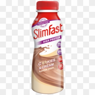 Cookies & Cream Flavour Shake - Plastic Bottle Clipart