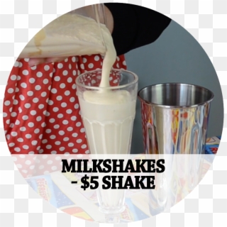 Milkshakes $5 Shake - Milkshake Clipart