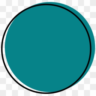 Dot Icon Teal - Circle Clipart