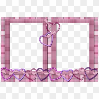 Love Photoshop Frames And Borders - Heart Transparent Frame Png Clipart