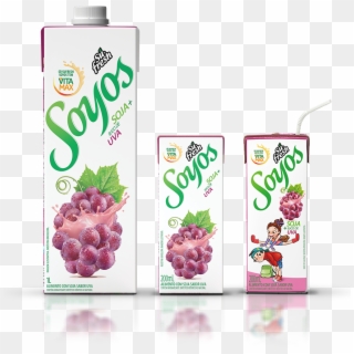 Soyos Grape - Bebida De Soja Soyos Clipart