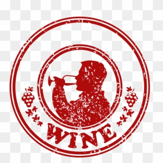 Empty Stamp Seal - Wine Clipart