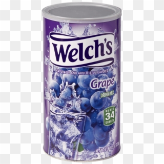 Welch's Grape Canister - Welch's Grape Juice Clipart