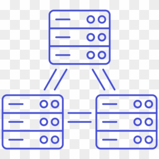 03 Cloud Server Network - Parallel Clipart