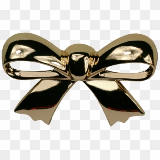 Gold Bow - Body Jewelry Clipart