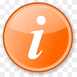 Information Png - Orange Information Icon Png Clipart