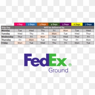 This Map Illustrates Service Schedules In Business - Fedex Clipart