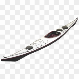 Kayak Clipart Wooden Canoe - Sea Kayak - Png Download