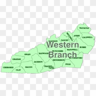 Nc County Map Shaded - Atlas Clipart