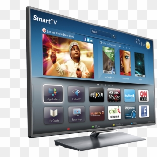 Basically, Smart Tv Is A Computer That Has Usb Ports, - Philips Smart Tv 2012 Clipart