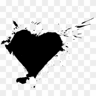 Grunge Heart Png - Heart Clipart