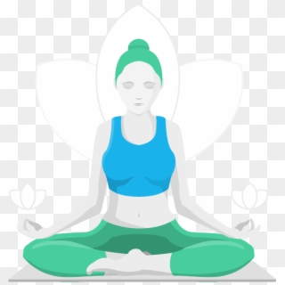 Clipart Library Library Just Breathe Wellness Take - Man Meditation Transparent - Png Download
