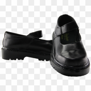 Toughees Girls School Shoes - Slip-on Shoe Clipart