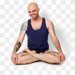 Yoga Man Png Clipart - Man Meditating Transparent Png