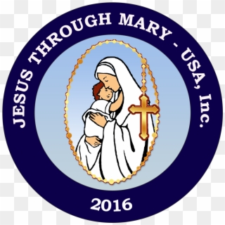 Jesus Through Mary Clipart