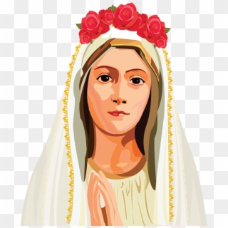 The More The Mary-er - Our Lady Of Fatima Png Clipart