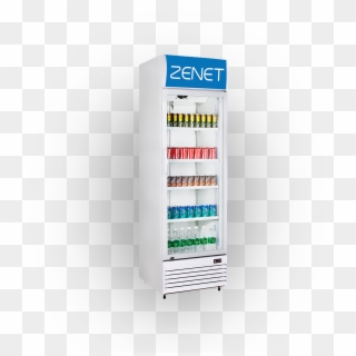 Zenet Upright Single Door Chiller - Shelf Clipart