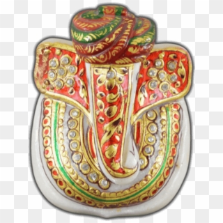 Tg-marble Modern Art Pagdi Ganesh - Emblem Clipart