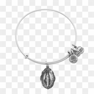 Alex & Ani Mother Mary Silver Bangle A14eb21rs - Daughter Alex And Ani Clipart