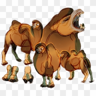 Teeth Clipart Camel - Even Toed Ungulates - Png Download