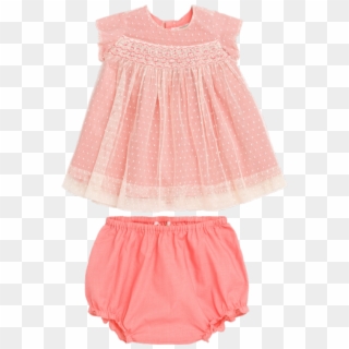 Maruska Baby Girls' Dress Blush - Lace Clipart