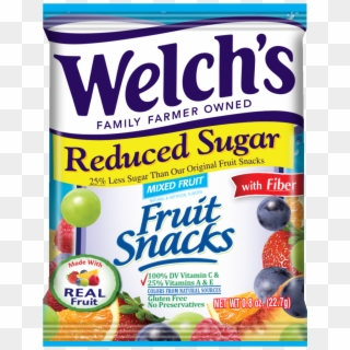 Welch's Reduced Sugar Mixed Fruit Fruit Snacks, Clipart
