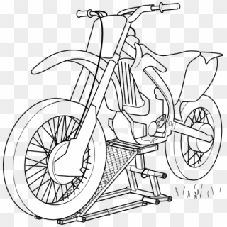Motorcycle Drawing Clipart