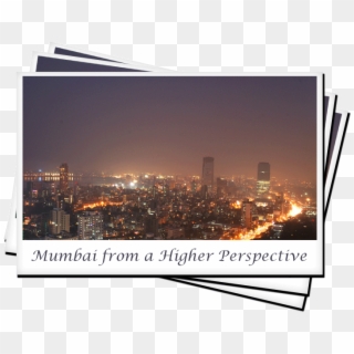 Mumbai Higher Perspective - Mumbai By Night Clipart