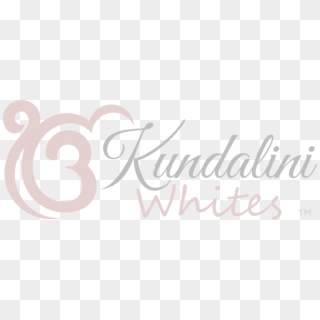 Kundalini Whites - Calligraphy Clipart