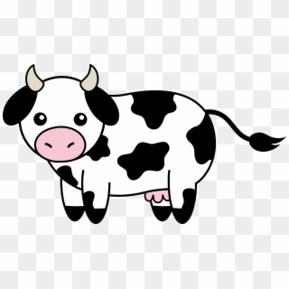 Cows Clipart 4 Of - Cow Clipart Transparent - Png Download