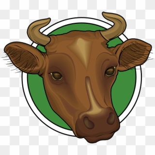 Clipart Cow Cow Indian - Cabeza De Vaca Animal - Png Download