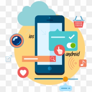 Guide To Mobile App Development - Mobile Application Development Logo Clipart