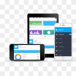 Sencha Touch Mobile Web App Development Ui Framework - Cross Platform App Development Banner Clipart