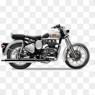 Classic - - Silver Royal Enfield Classic 350 Clipart