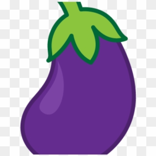 Purple Clipart Brinjal - Baby Eggplant Clip Art - Png Download