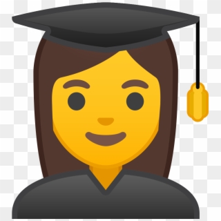 Woman Student Icon - Princesa Emoji Clipart