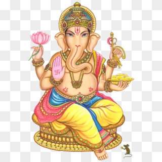 Lord Ganesha Free Download Png - Lord Ganesha Photo White Background Clipart