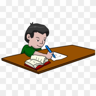 Png Boy Studying - Contoh Gambar Future Perfect Continuous Clipart