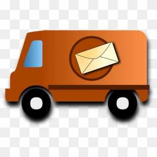 Postman - Post Van Clipart - Png Download