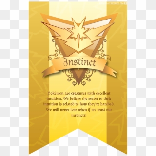 Team Instinct Banner - Poster Clipart