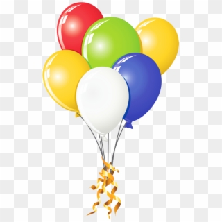 660 X 1037 8 - Birthday Balloons Clipart Png Transparent Png